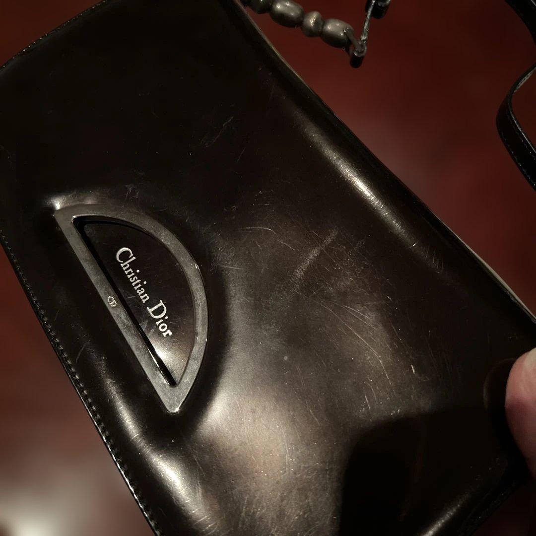 Christian Dior マリスパール ブラックエナメル⭐︎ヴィンテージ⭐︎