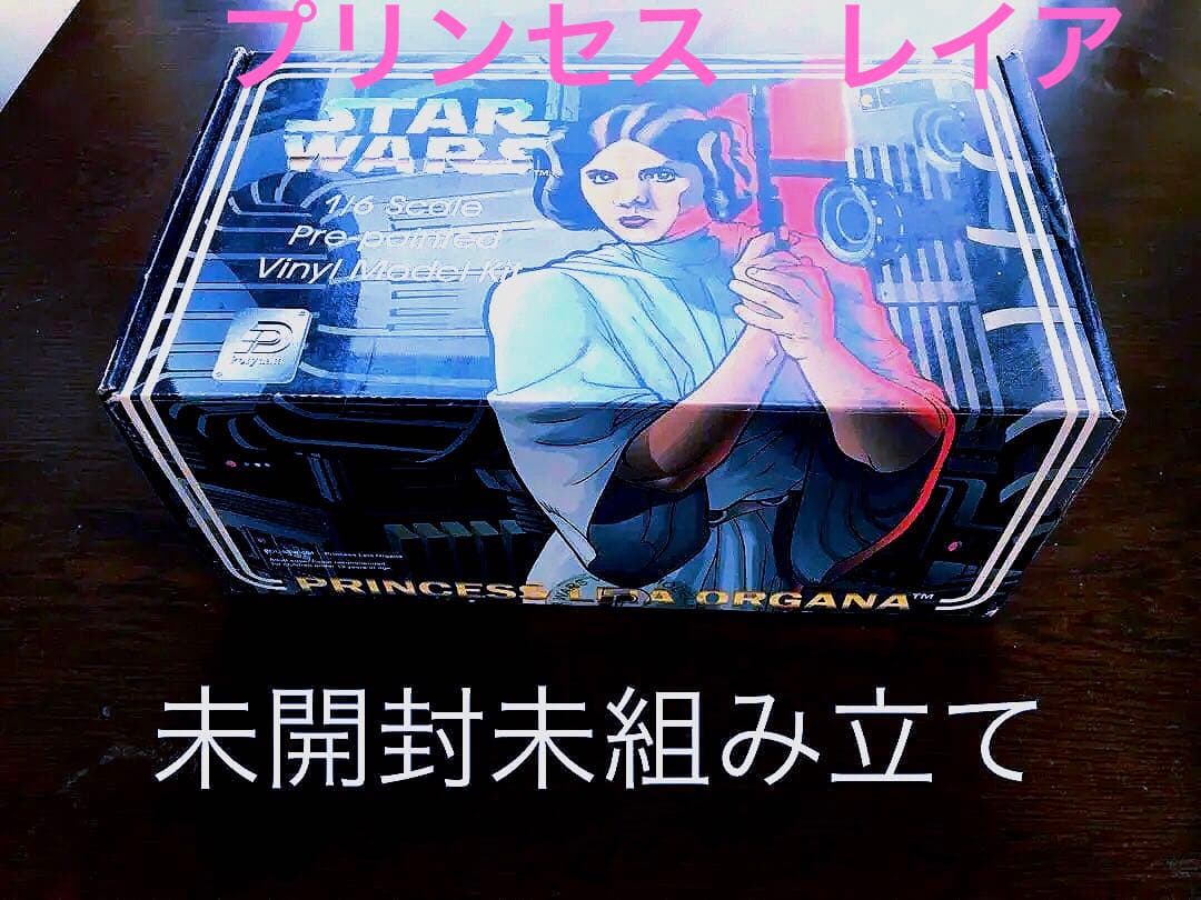 【STAR WARS】未開封　　ソフビキット　1／6スケール　プリンセス　レイア