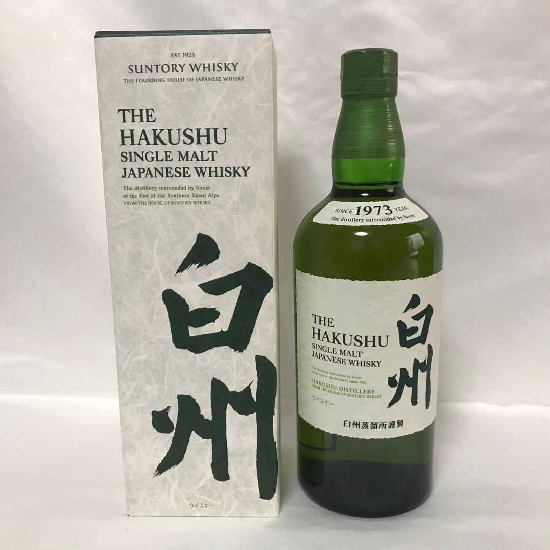 【箱付】サントリーシングルモルトウイスキー 白州 700ml