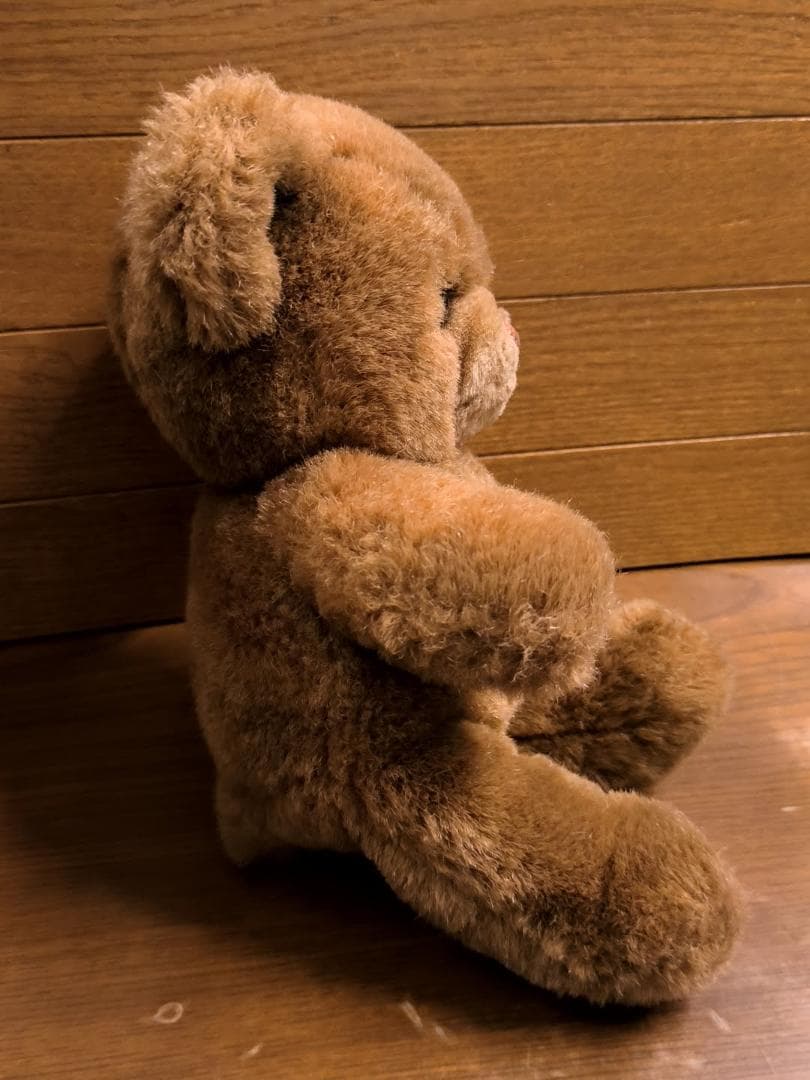 レトロ GUND 1983 ブラウンベアぬいぐるみ [エンブレム付] テディベア