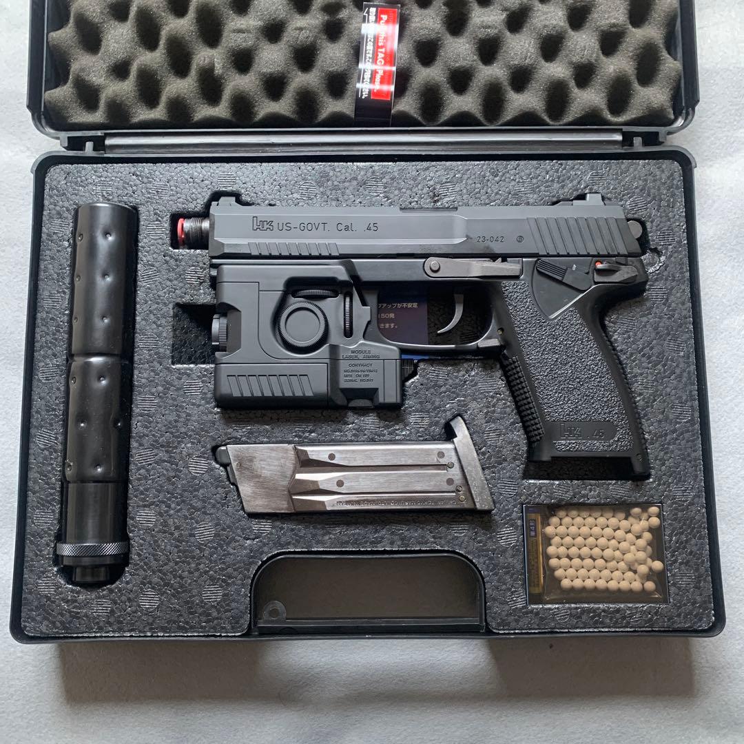 東京マルイ　USソーコムMK.23ガスガン サイレンサー付き