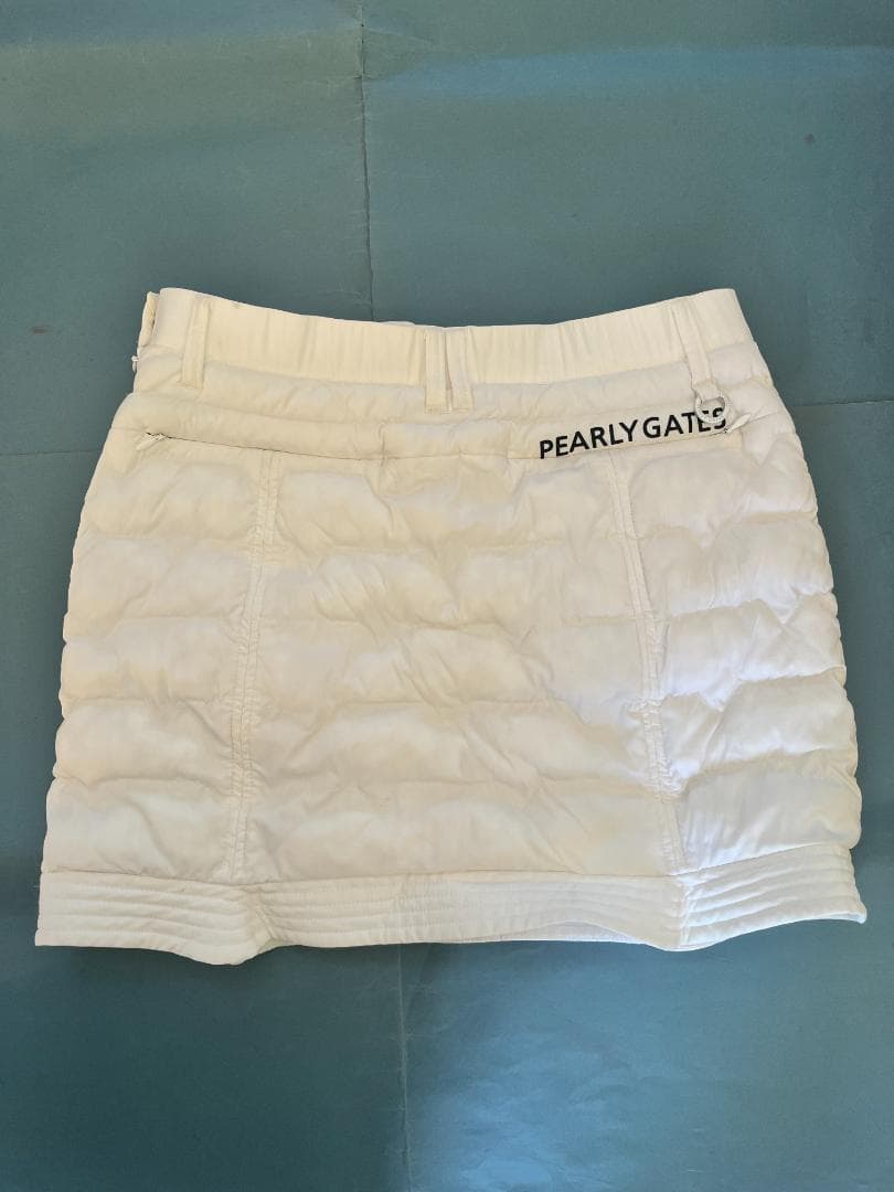 【美品】パーリーゲイツ ゴルフスカート M　ダウン入り秋冬