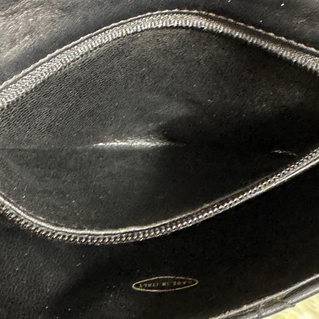 シャネル ウエストポーチ マトラッセ ラムスキン ヴィンテージ ココマーク 黒