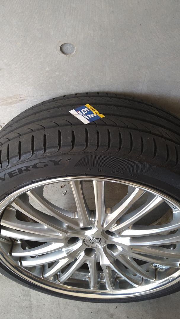 20インチ　アルミWORKBALMUNG　PIRELLI245/40R20タイヤ