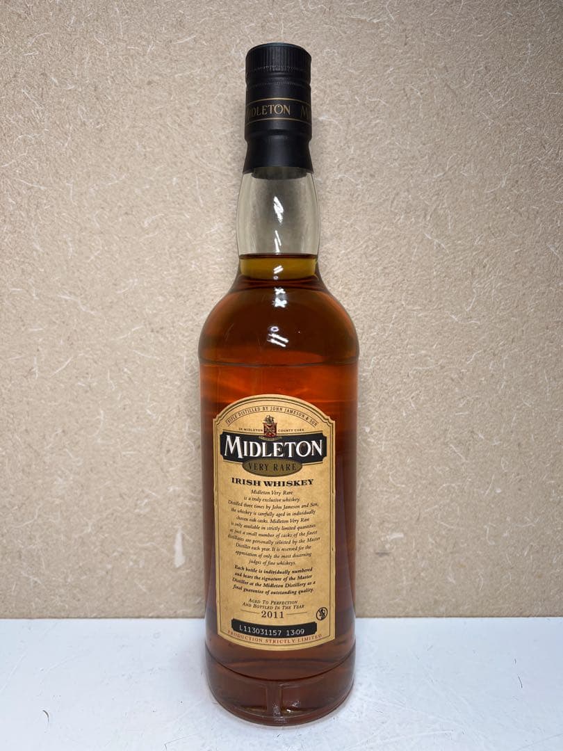 ミドルトン ベリーレア IRISH WHISKEY 2011 40度 700ml