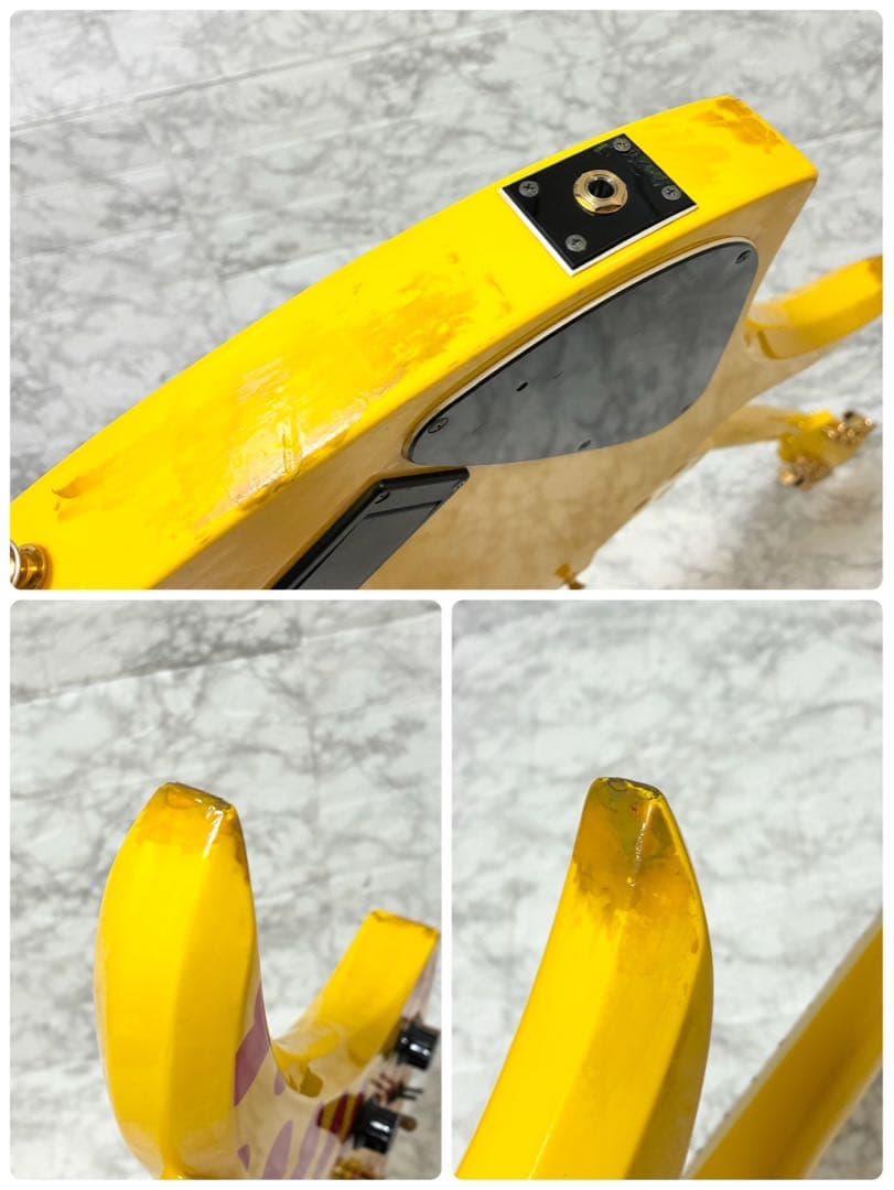 【整備済】Burny MG-145S hide シグネチャー イエローハート