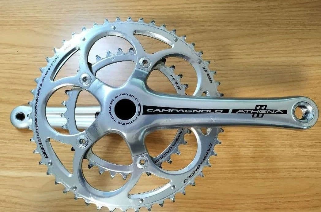 Campagnolo Athena クランクセット シルバー
