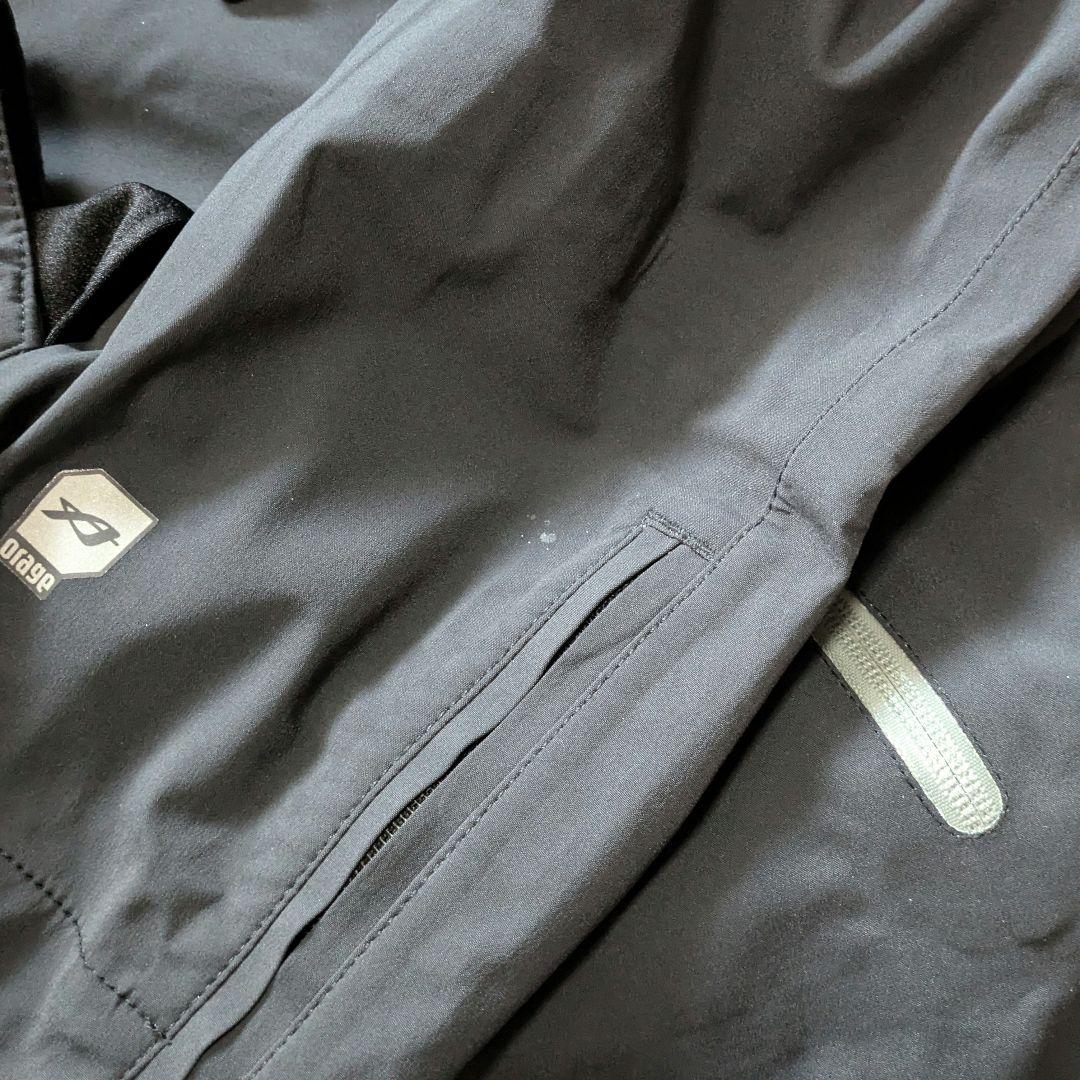 オラージュorage スキーウェアLサイズ黒gore-tex softshell