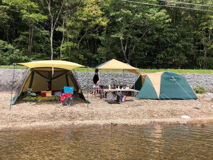 BBQ、キャンプセット。