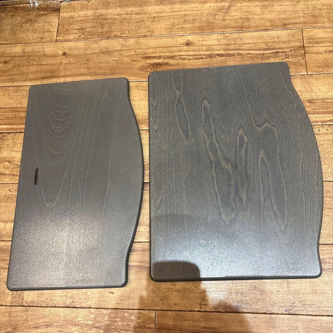 【美品✨】 STOKKE トリップトラップ シリアルナンバー5 ヘイジーグレー