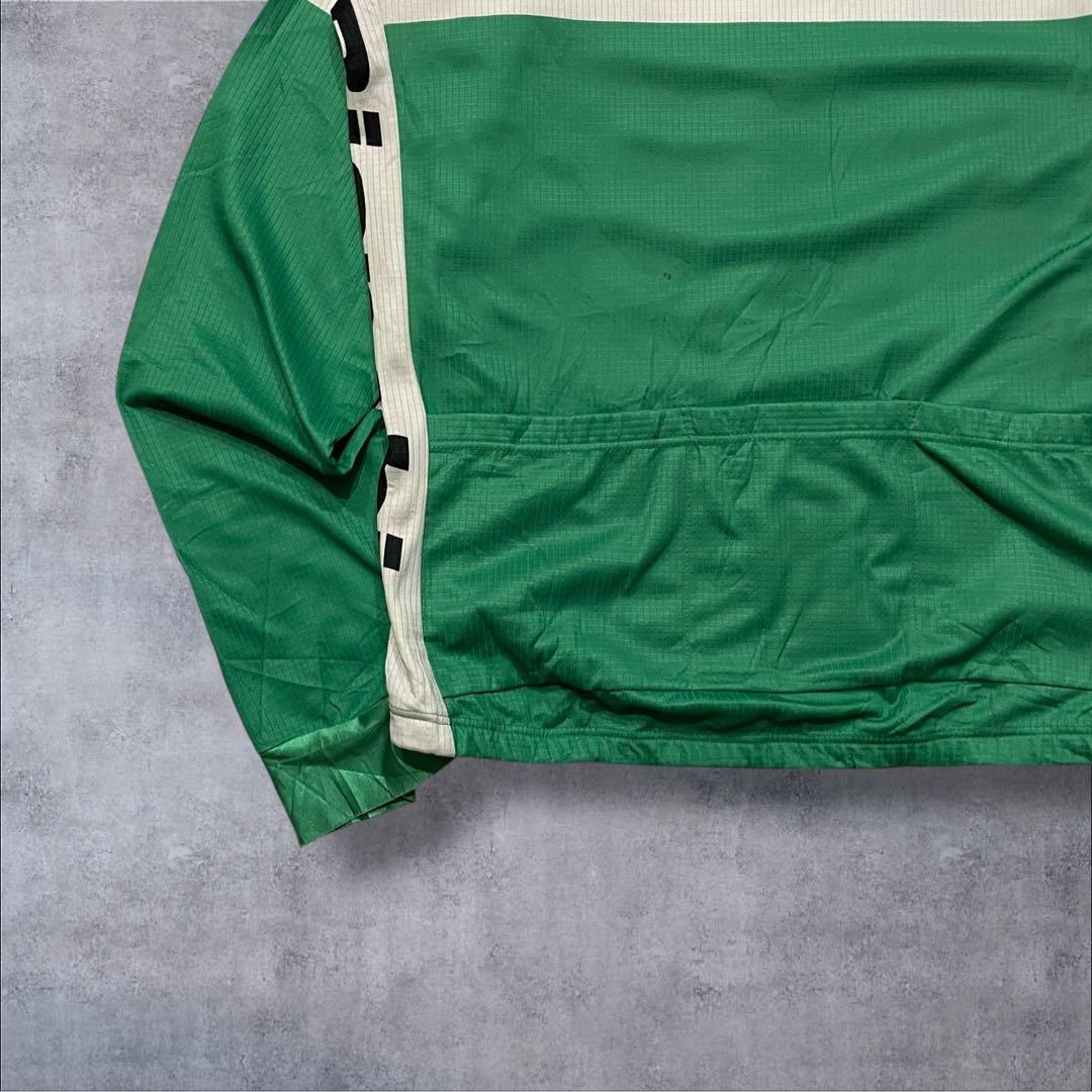 Bianchi ビアンキ サイクルジャケット フルジップ グリーン L