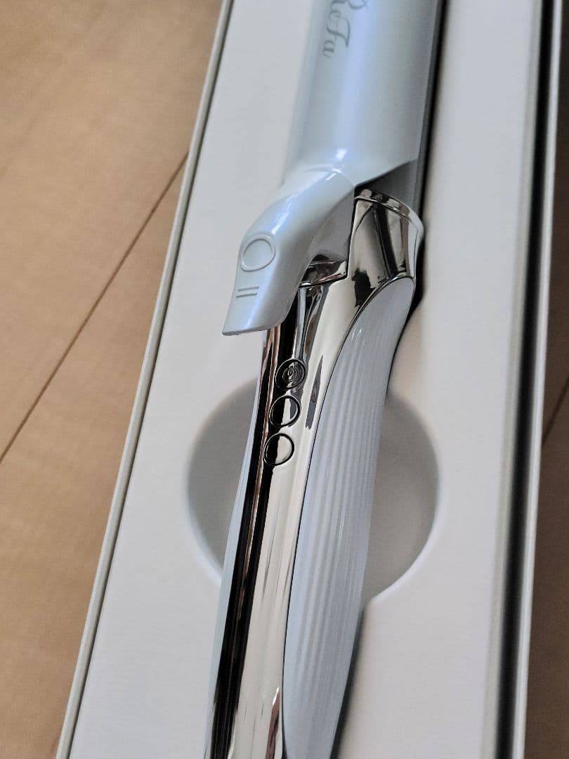 リファ　カールアイロンプロ　 ホワイト　38mm