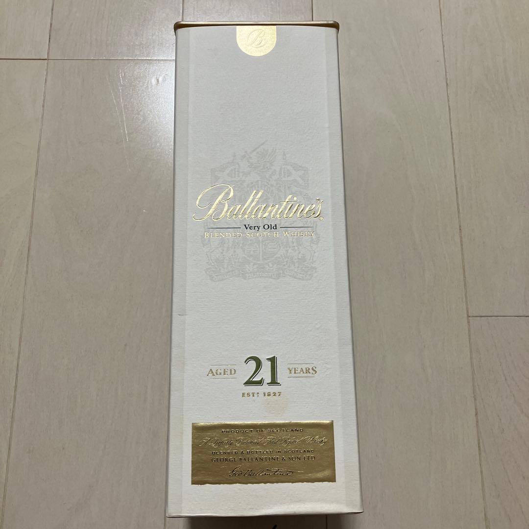 Ballantine's 21年 ウイスキー 専用ボックス付き