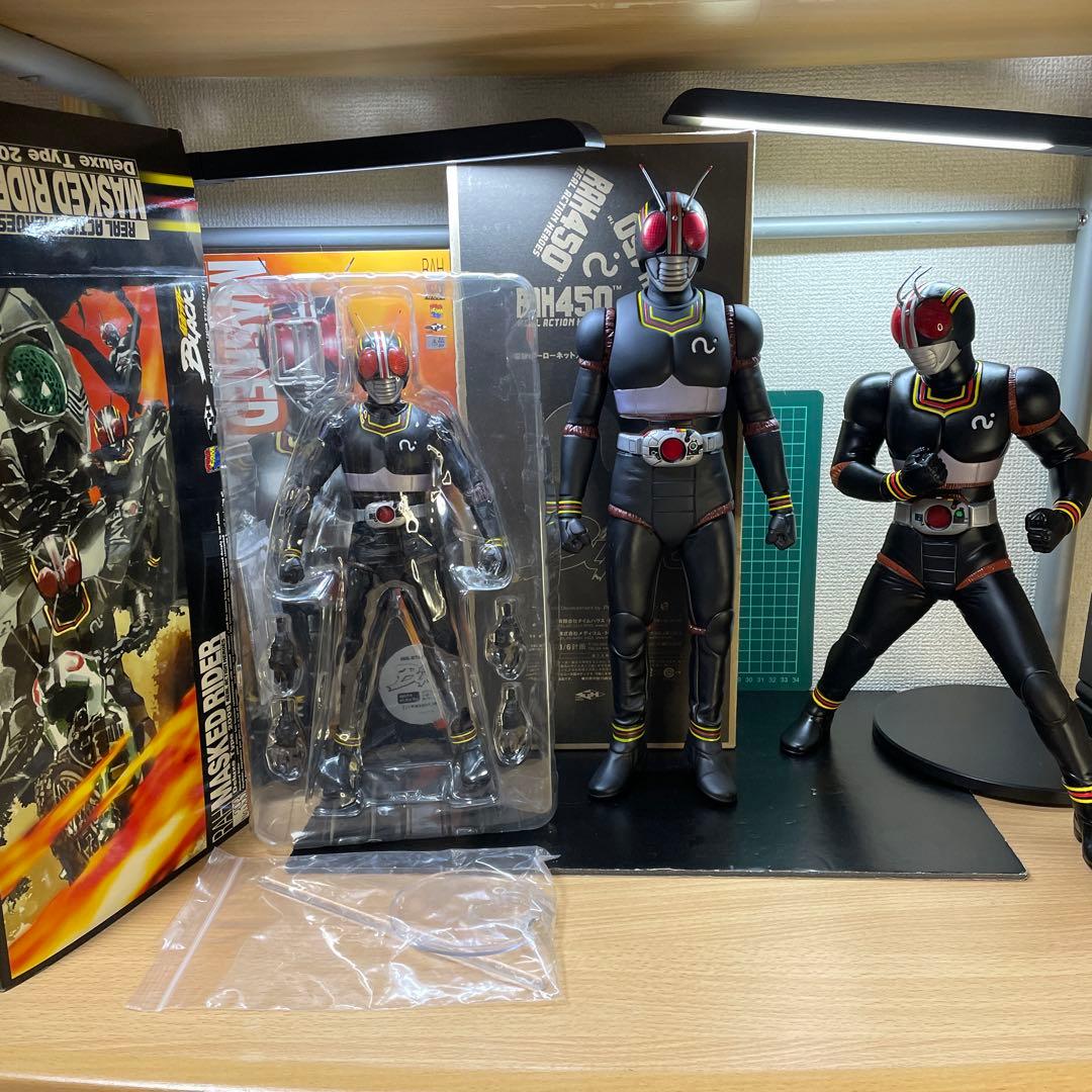 仮面ライダーBLACK ビッグサイズフィギュア3体セット