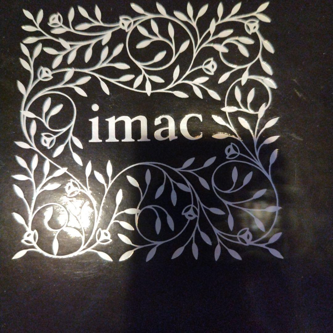 ⑬imac ビンテージオレンジ花モチーフヘアクリップ