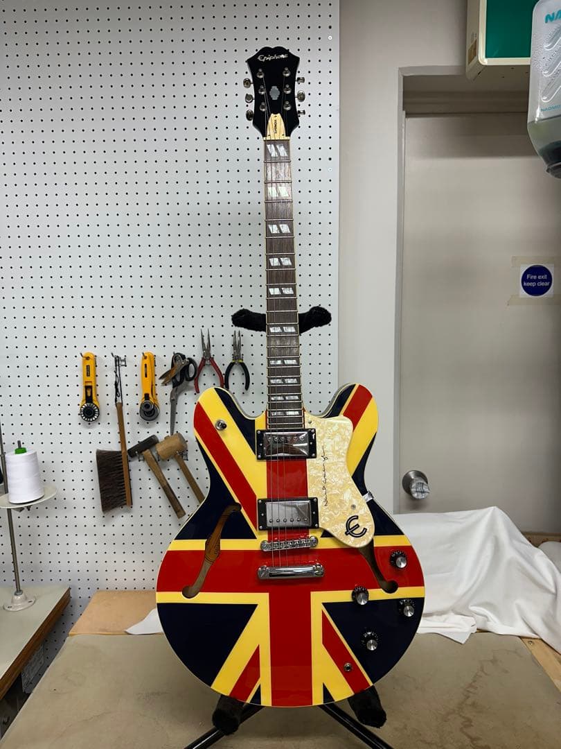 ギター Epiphone Supernova UnionJack Mint Unused