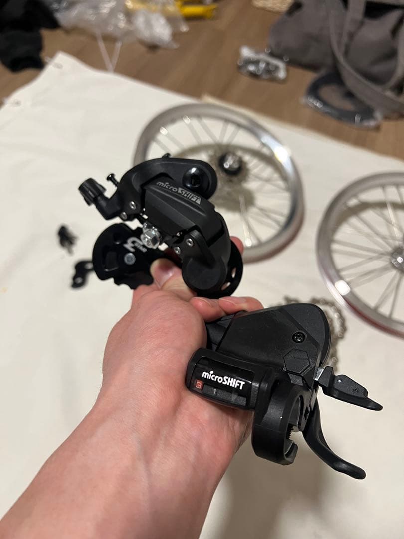 RENAULT 折りたたみ自転車 14インチ 3段変速