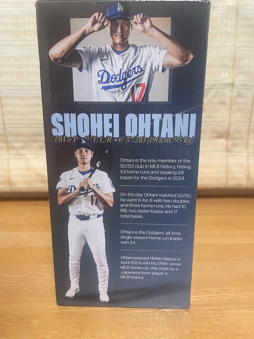 【希少・来場者限定非売品】 大谷翔平 50/50記念 ボブルヘッド人形