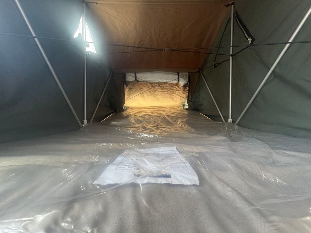 【美品】ルーフテント Overzone（オーバーゾーン）＋専用デイルームセット