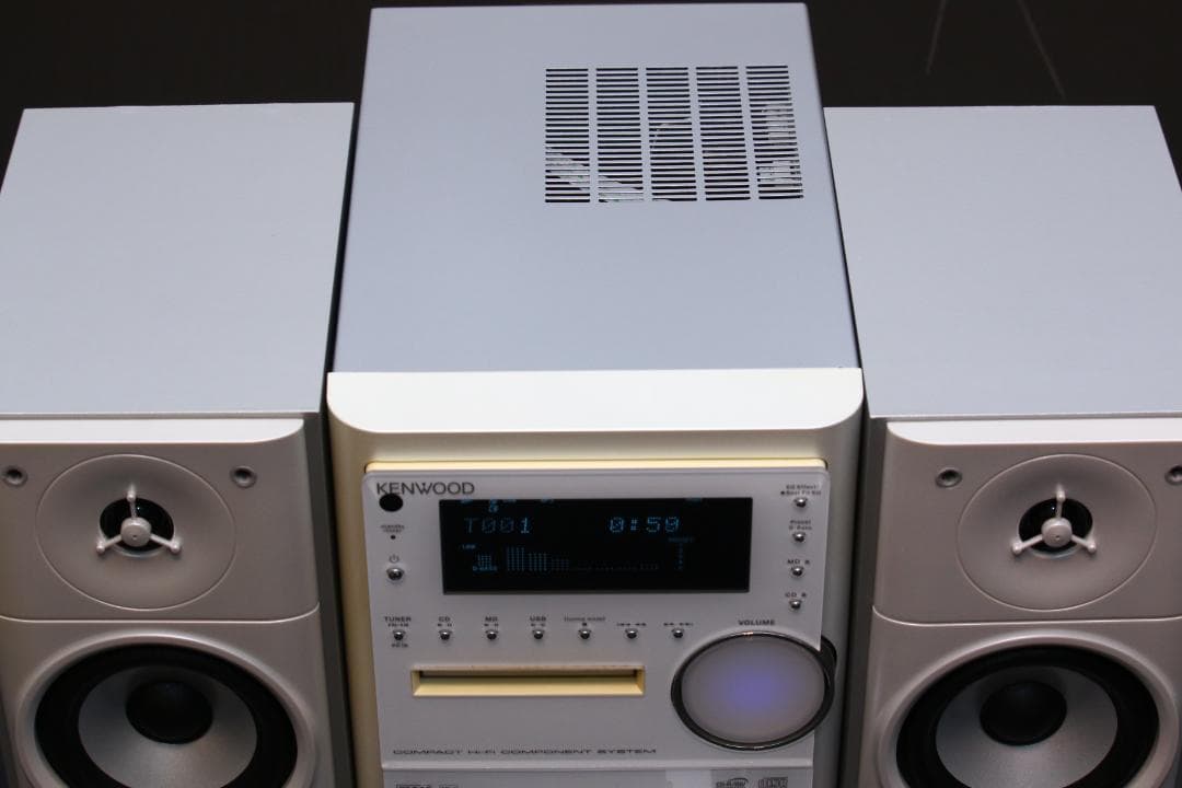 KENWOOD NDL100 CD/MD/USB/USB-DAC コンポ 完動品