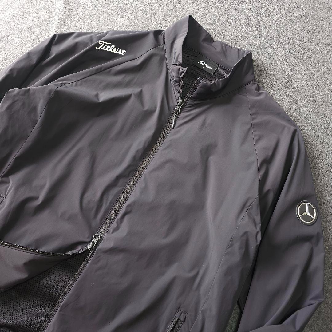 限定【タイトリスト】メルセデスベンツコラボ 軽量 中綿ゴルフブルゾンジャケットL