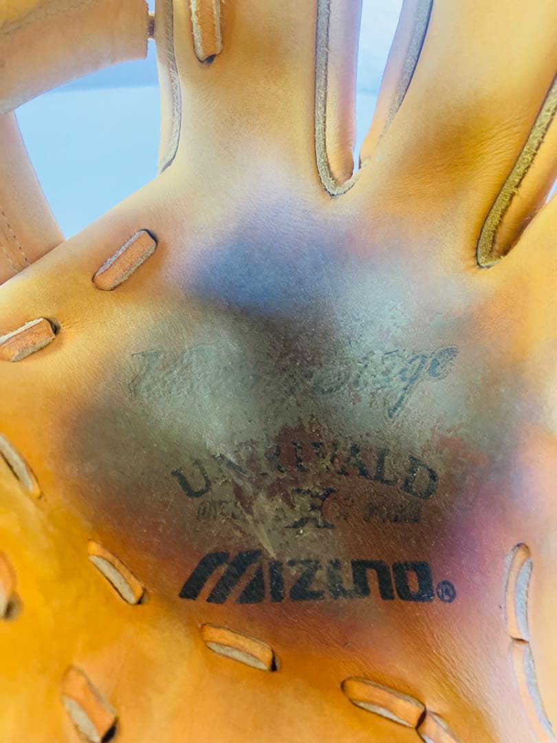 【希少・硬式用】ミズノ ビクトリーステージ キップレザー クロスウェブ 内野手向