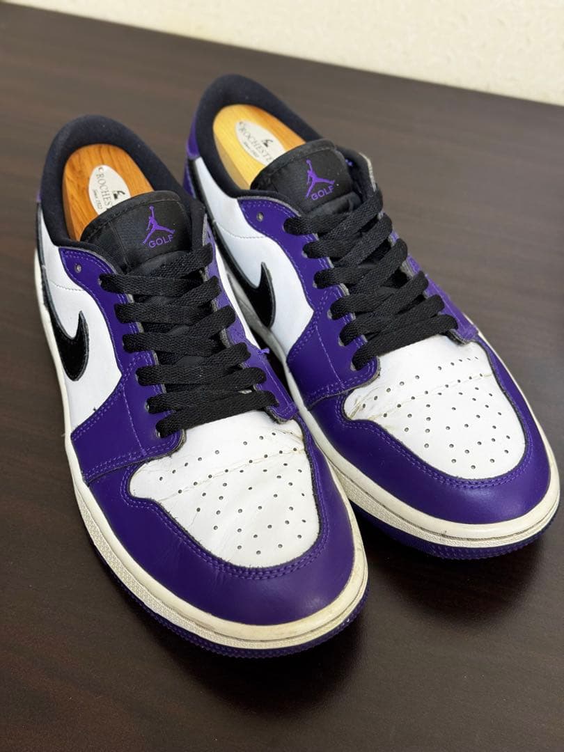 シューズ(男性用) Nike Air Jordan 1 Low Golf Court Purple