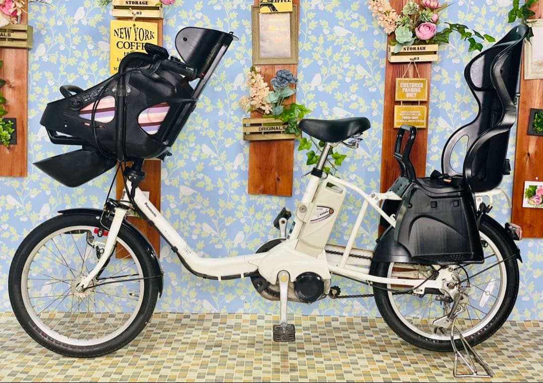 2531パナソニック3人乗り対応20インチ子供乗せ電動アシスト自転車