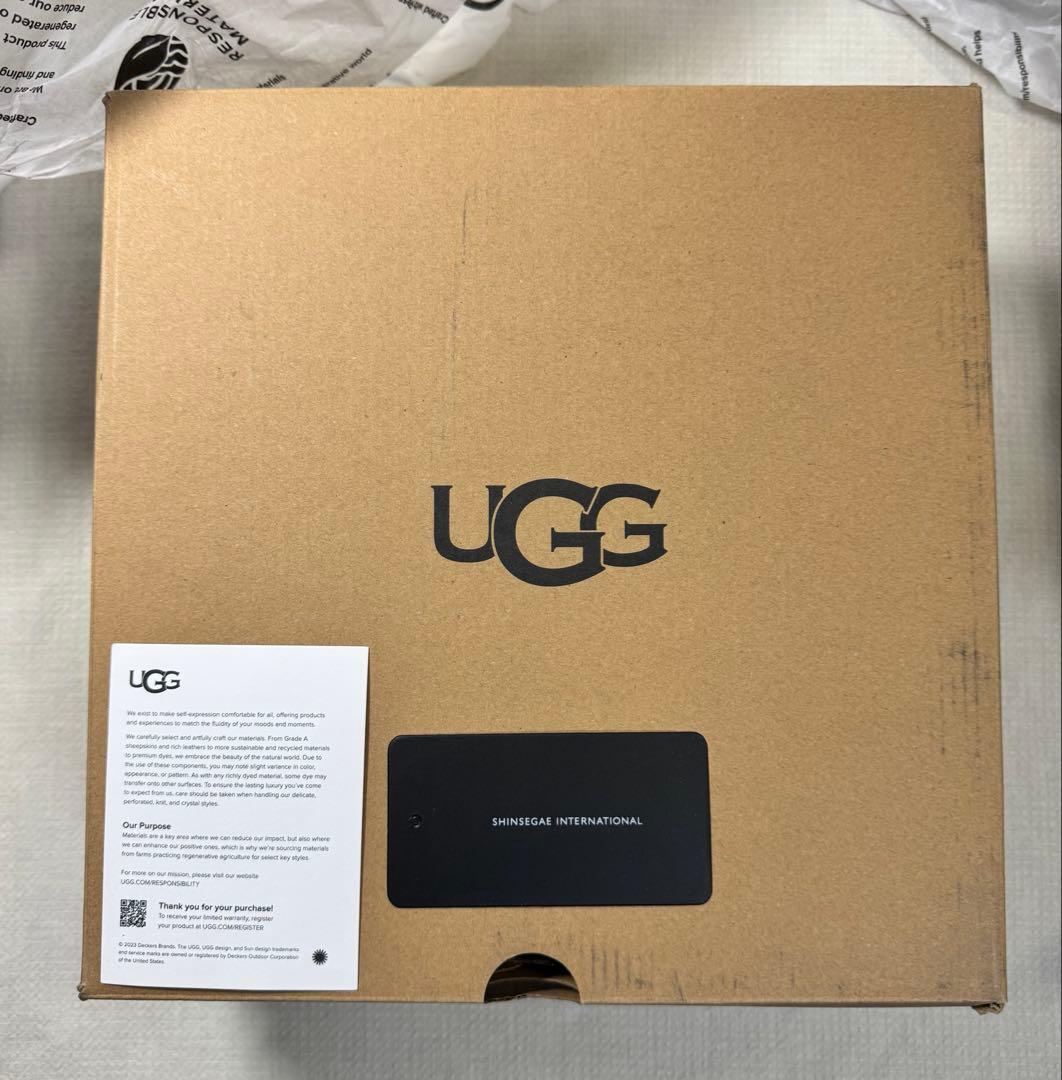 【正規品・新品】UGG Funketteファンケット ブラック 23cm 未使用