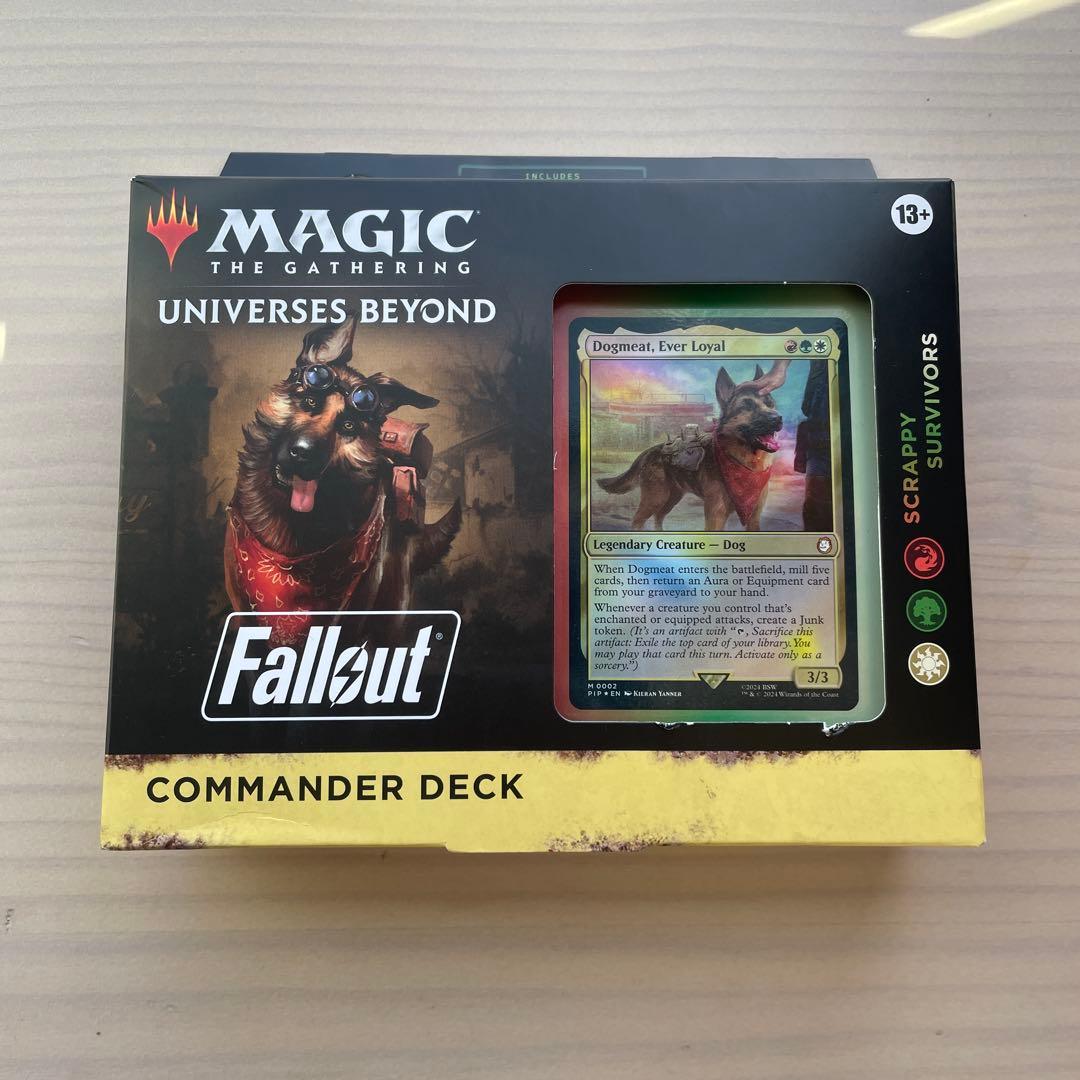 Fallout フォールアウト たくましき生存者たち 統率者デッキ 英語版 新品