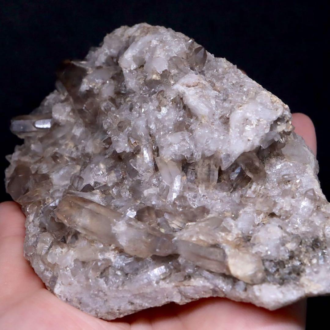 スモーキークォーツ 煙水晶 388.6g SQZ146 鉱物　原石　天然石