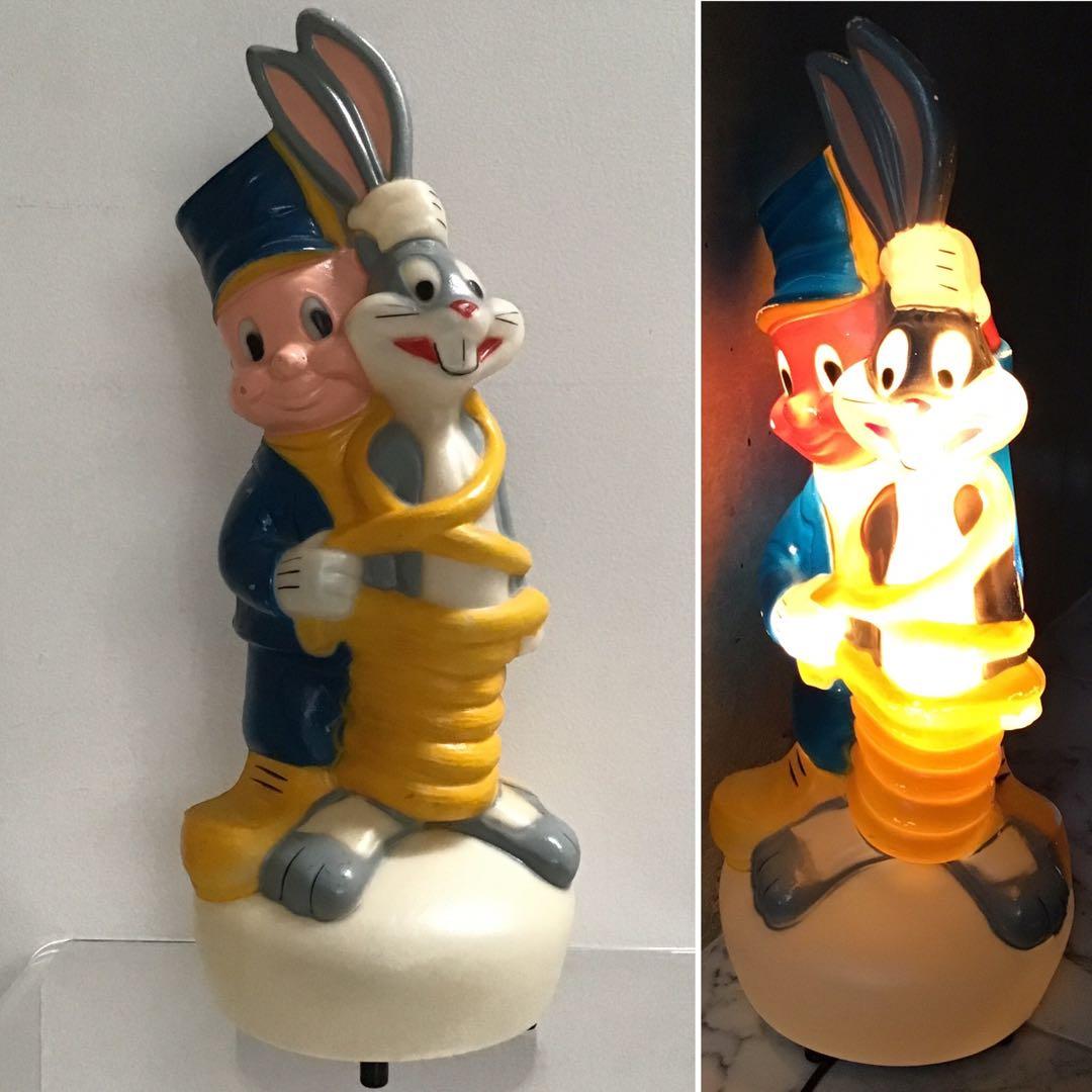 バックスバニー ルーニーテューンズ ビンテージランプ