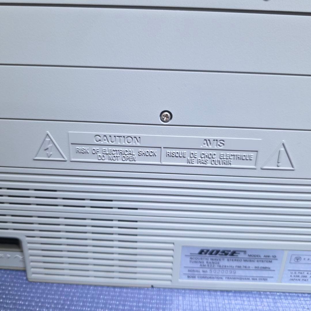 【47】BOSE AW-1D CDラジカセ 【外装美品】匿名配送【ジャンク】