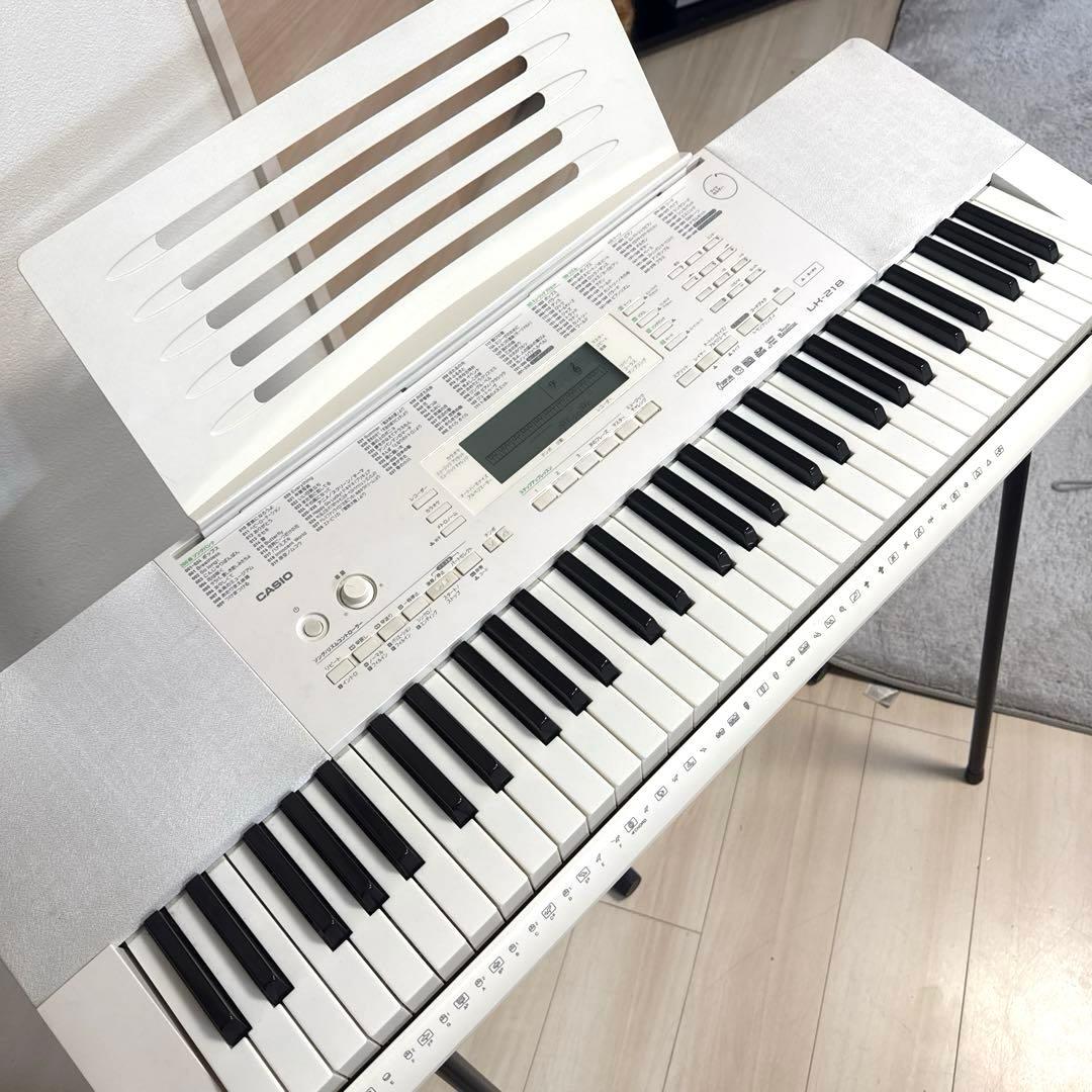 CASIO LK-218光ナビゲーションキーボード