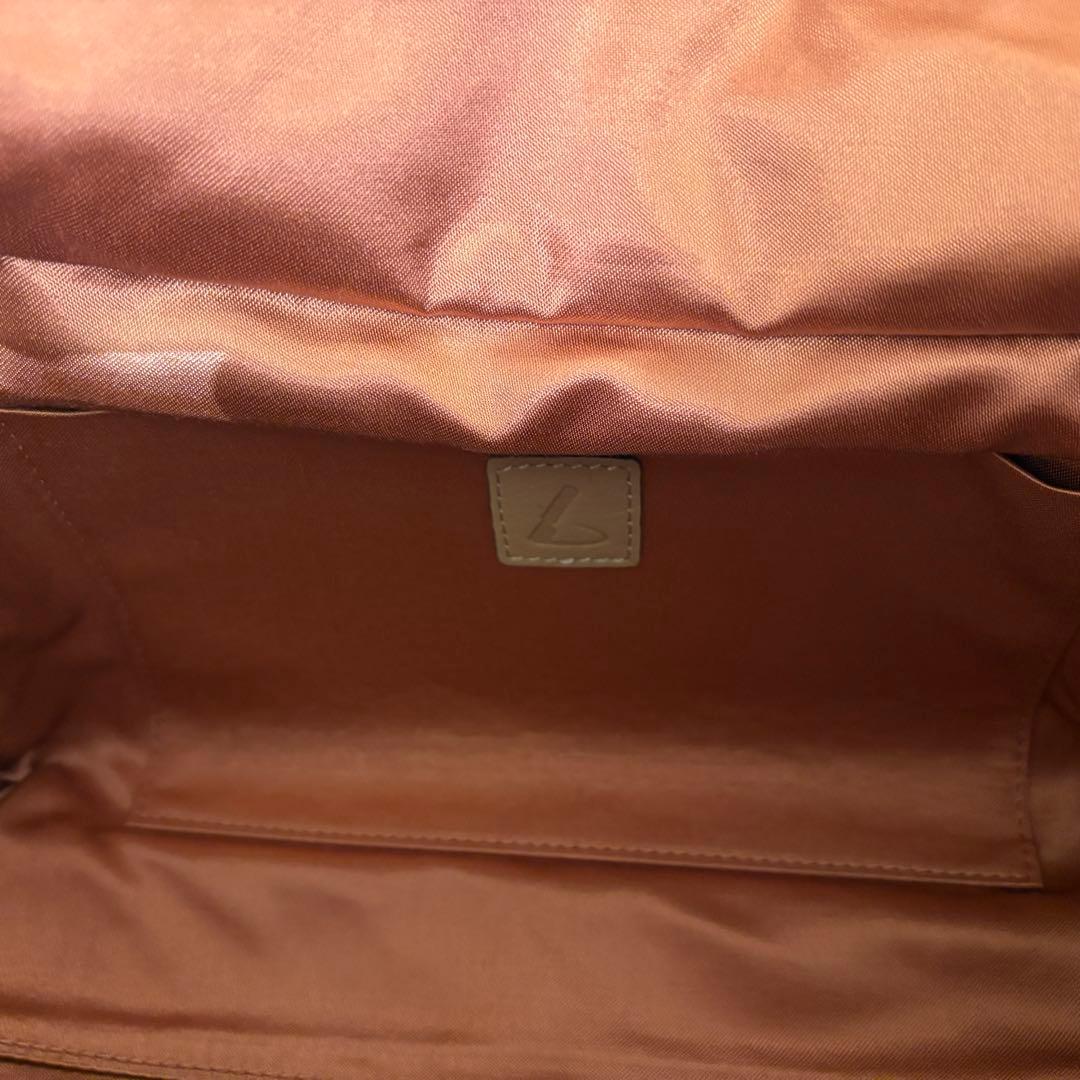 【美品】土屋鞄　クラルテ　ハンディカフェトート　ベージュ