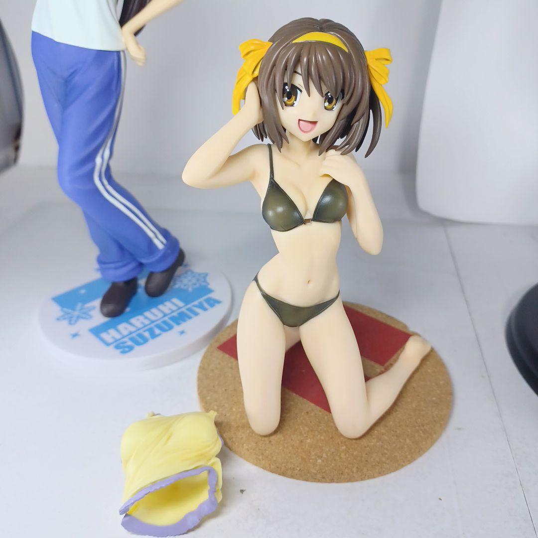 涼宮ハルヒ フィギュア　消失　ゴスロリ　ビーチサイド