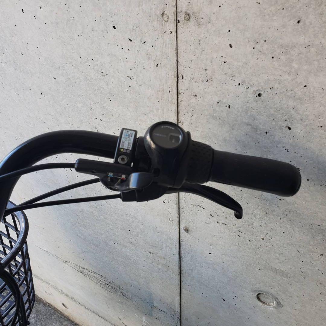 美品 送料込 大容量8.7Ah YAMAHAパスバビー 子供乗せ電動自転車