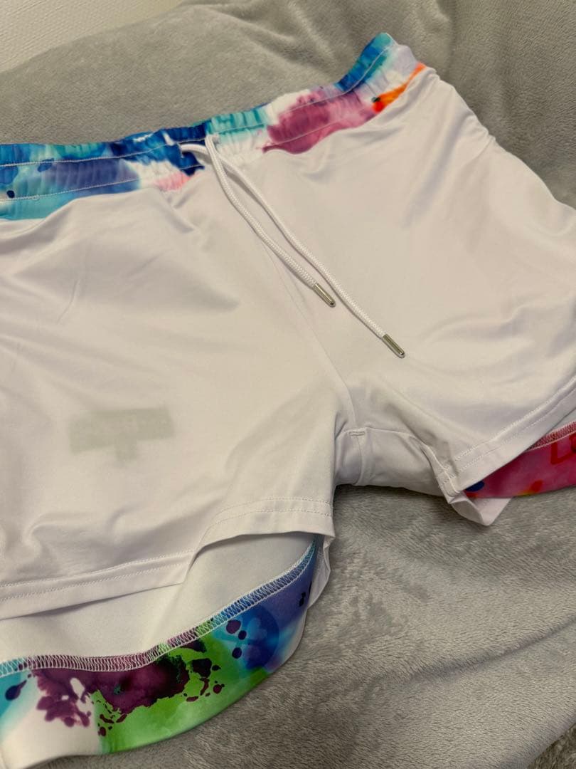 ラウドマウス LOUDMOUTH ニットブルゾンとスカートパンツ　サイズＬ