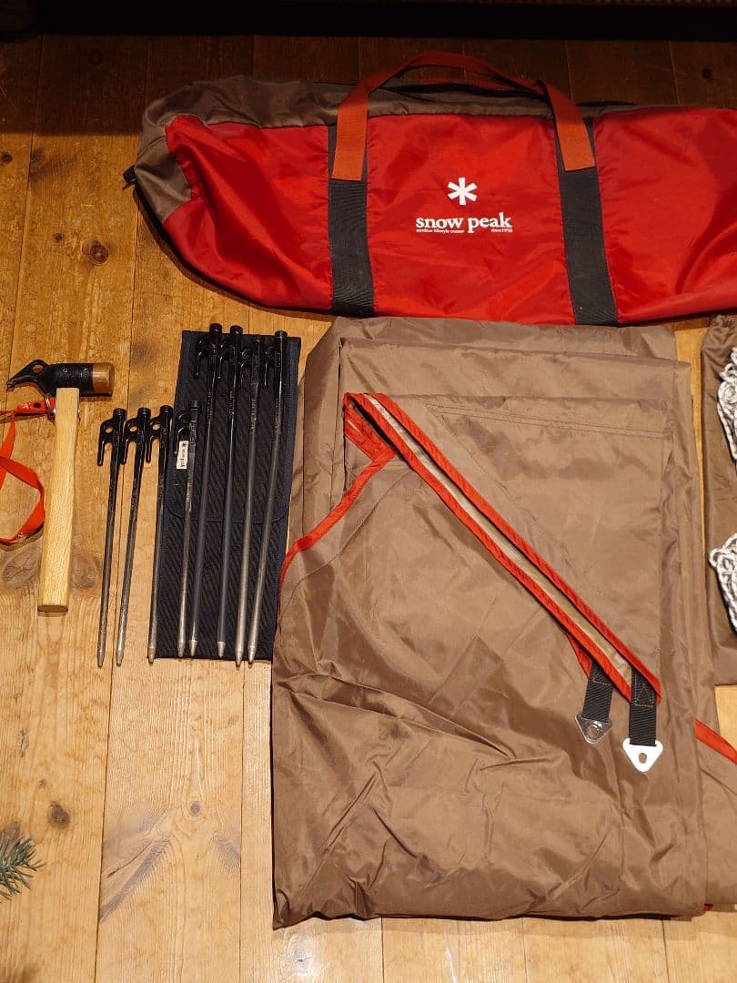スノーピーク HDタープ シールド ヘキサ(L) Proセット ハンマー付