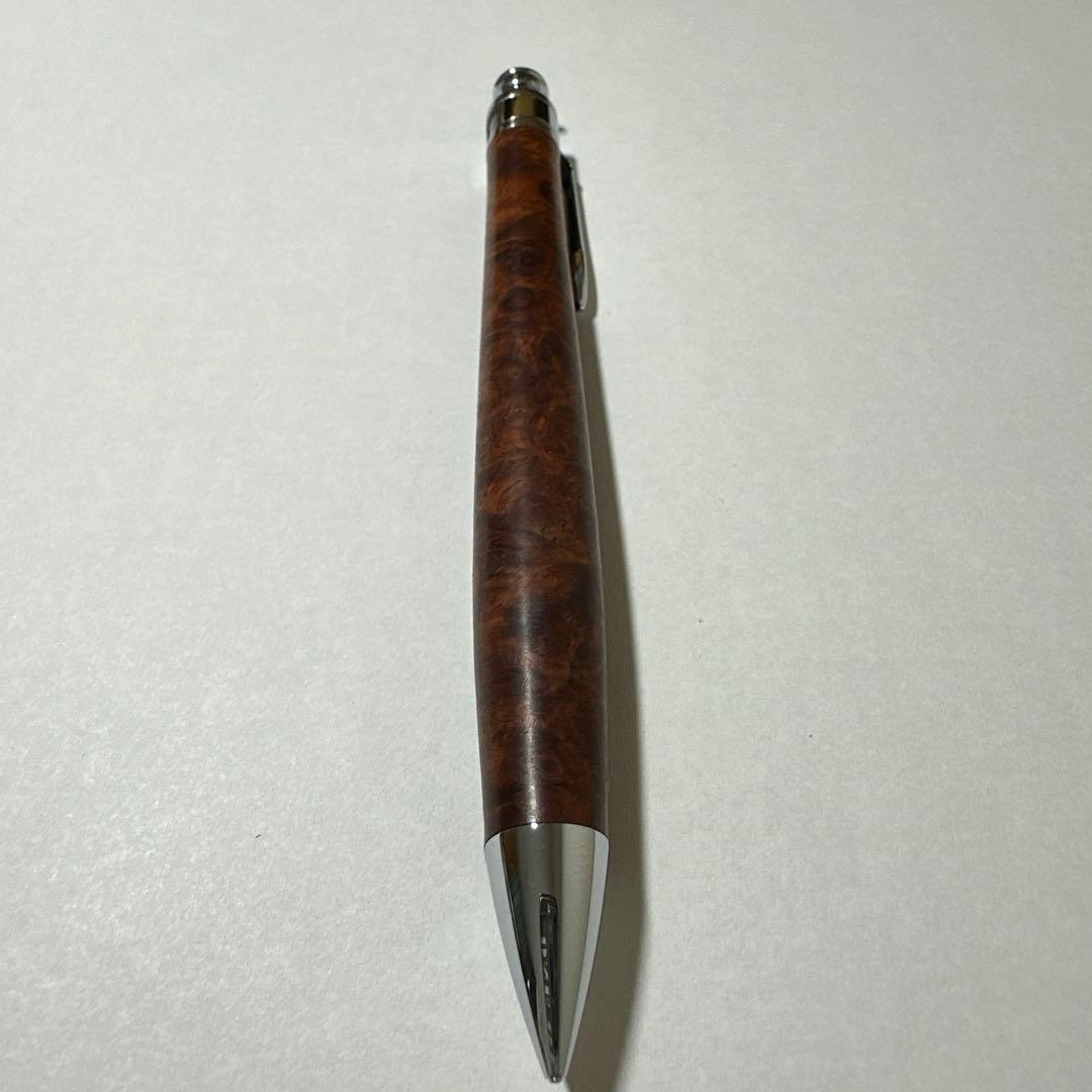 工房楔　イベント限定①真鍮パイプ　花梨　こぶ杢　シャーペン0.5mm