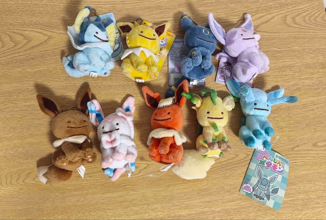 ポケモン へんしん メタモン ぬいぐるみ ブイズセット