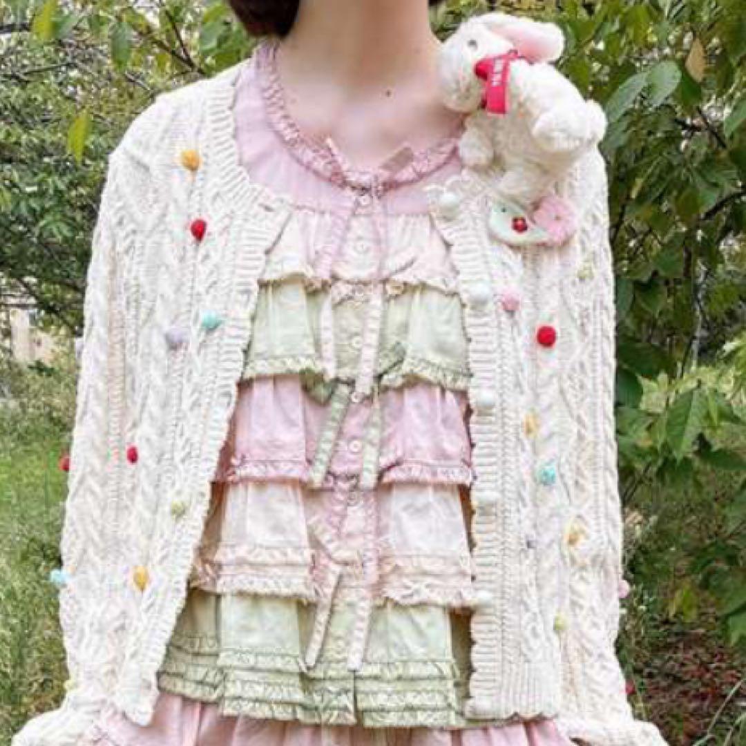 PINK HOUSE カーディガン