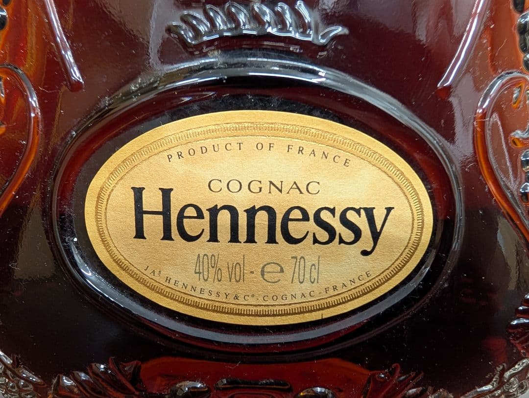 【未開封】ヘネシーXO　金キャップ　箱付き　700ml