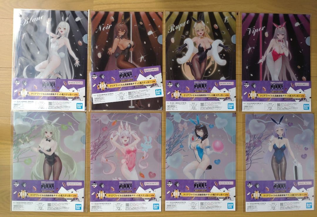 勝利の女神NIKKE　一番くじ　フィギュア　ブラン　ノワール