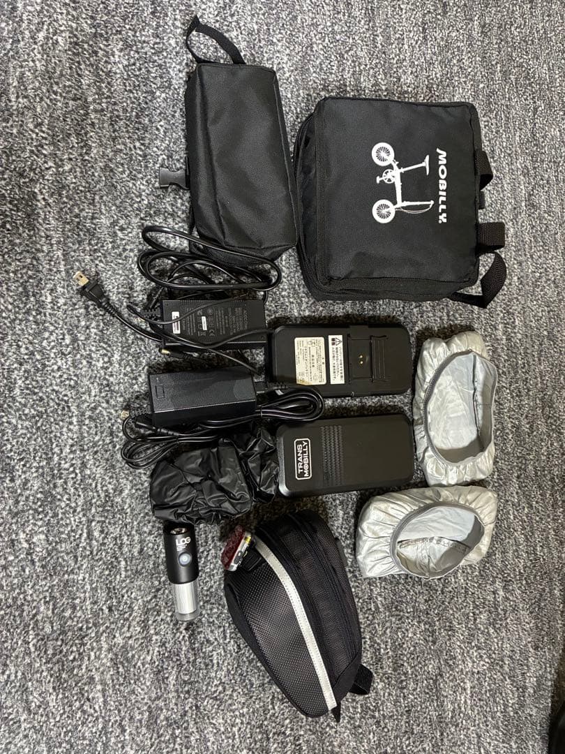 折りたたみ電動アシスト自転車　TRANS MOBILLY 16インチ