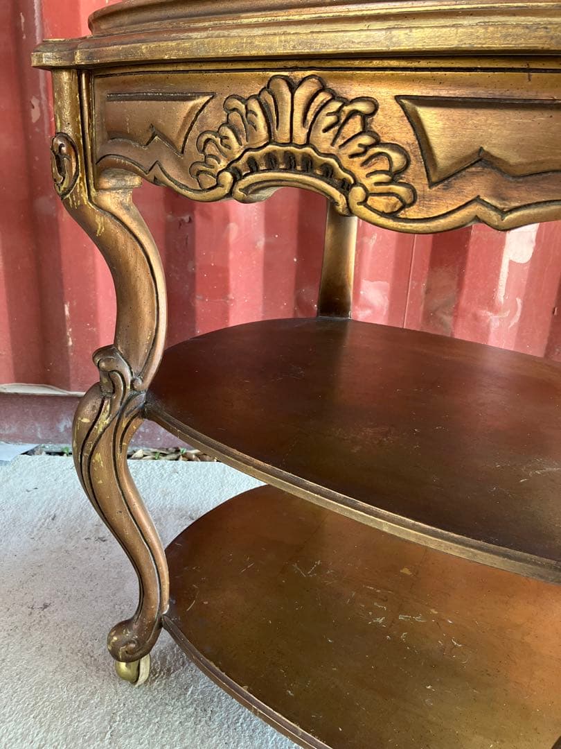 レア　ヴィンテージ　クラシカルワゴン　トレイ付き