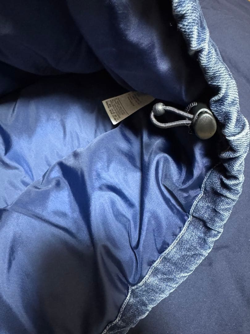 Supreme/Nike Denim Puffer Vest Lサイズ