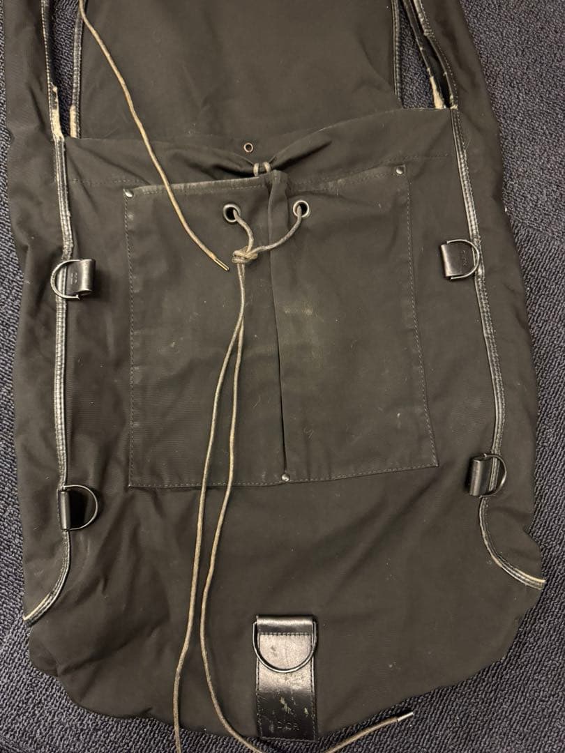 ディオールオム 04SS ブラックショルダーバッグ エディ期 STRIP期