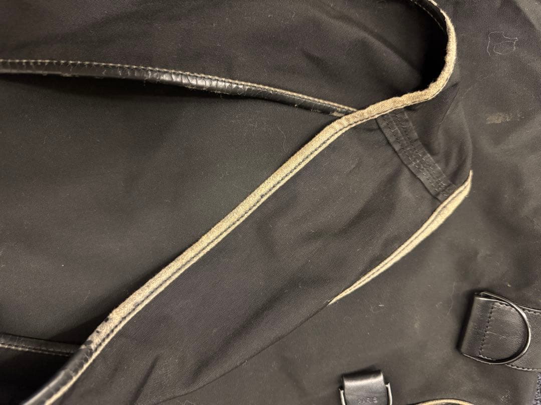 ディオールオム 04SS ブラックショルダーバッグ エディ期 STRIP期