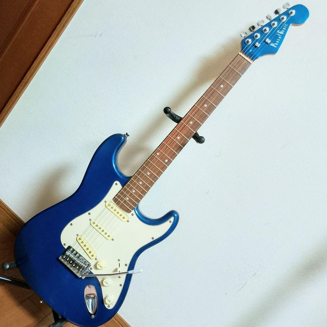 PhotoGenic　ストラトキャスタータイプ　エレキギター　ブルーメタリック